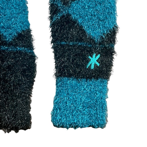 Philadelphia Eagles NFL Klew Women's Fuzzy Ugly Sweater Eyelash Green Crew Sz S - Picture 3 of 7